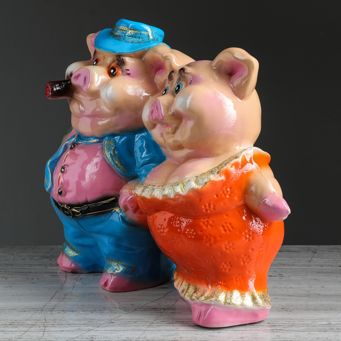 Копилка "Пара свинок"