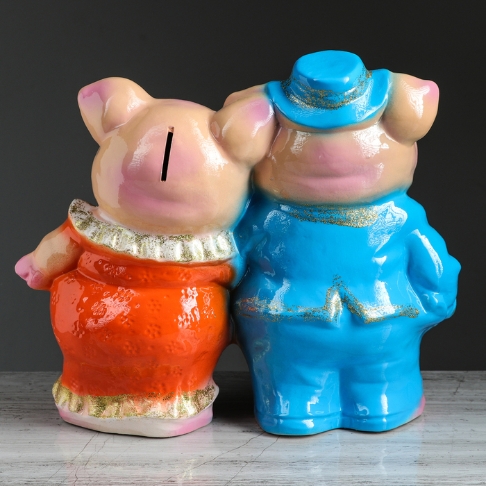 Копилка "Пара свинок"