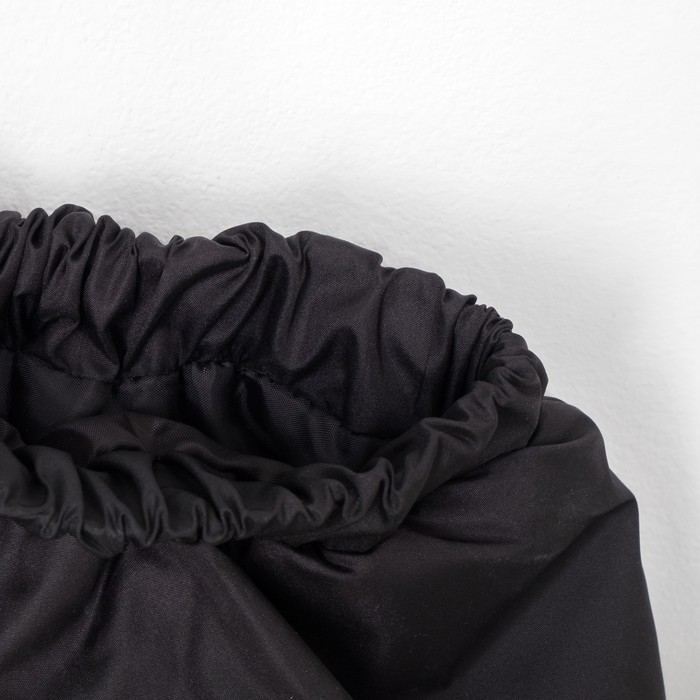 Брюки детские 1712-07, черный, рост 140 см, синтепон 100г/м