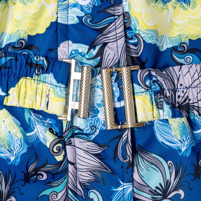 Пальто зимнее для девочки "Меццо", рост 128 см, цвет синий