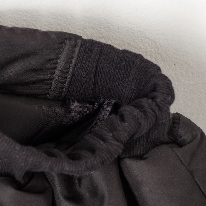 Брюки демисезонные для мальчика "Трек", рост 134 см, цвет чёрный