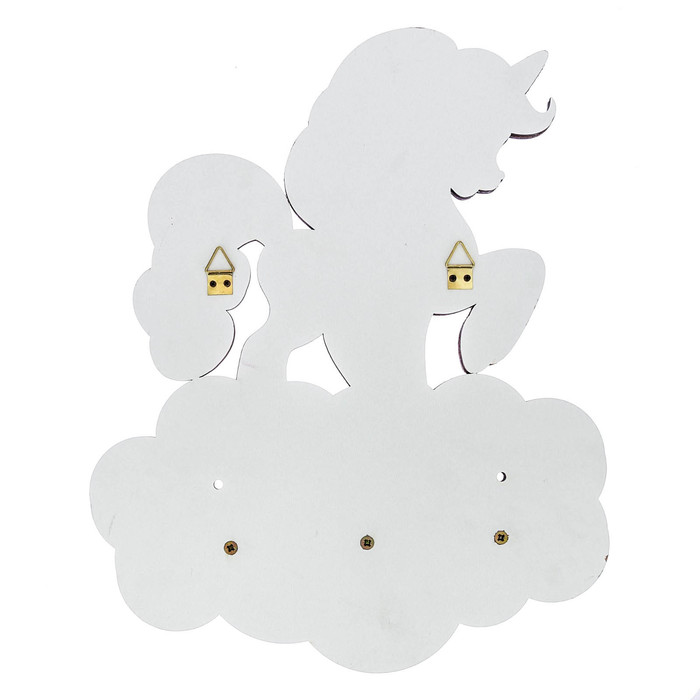 Полка детская с крючками "Единорог"