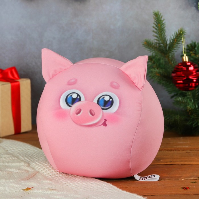 Мягкая игрушка мяч-антистресс "Свинюша"