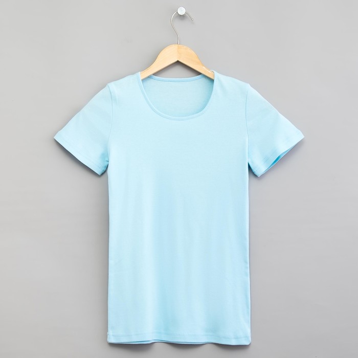 Футболка женская Рибана цвет голубой, р-р 56