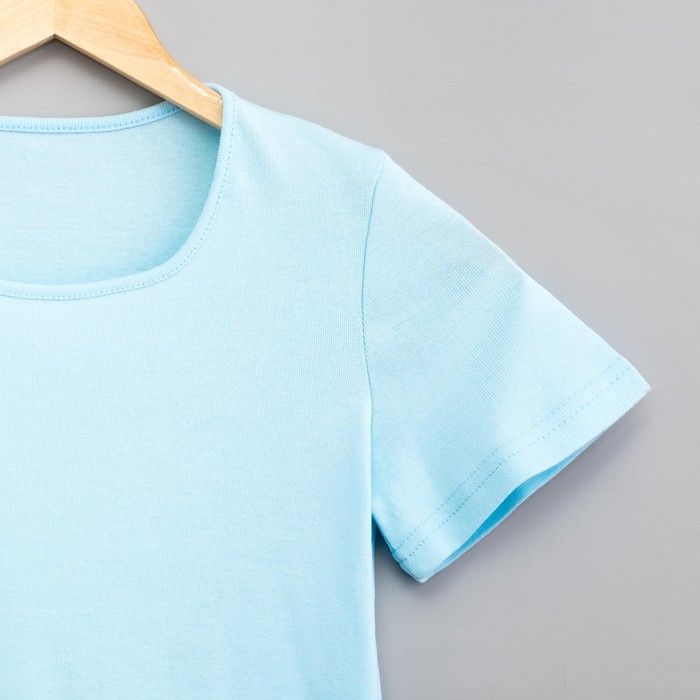 Футболка женская Рибана цвет голубой, р-р 56