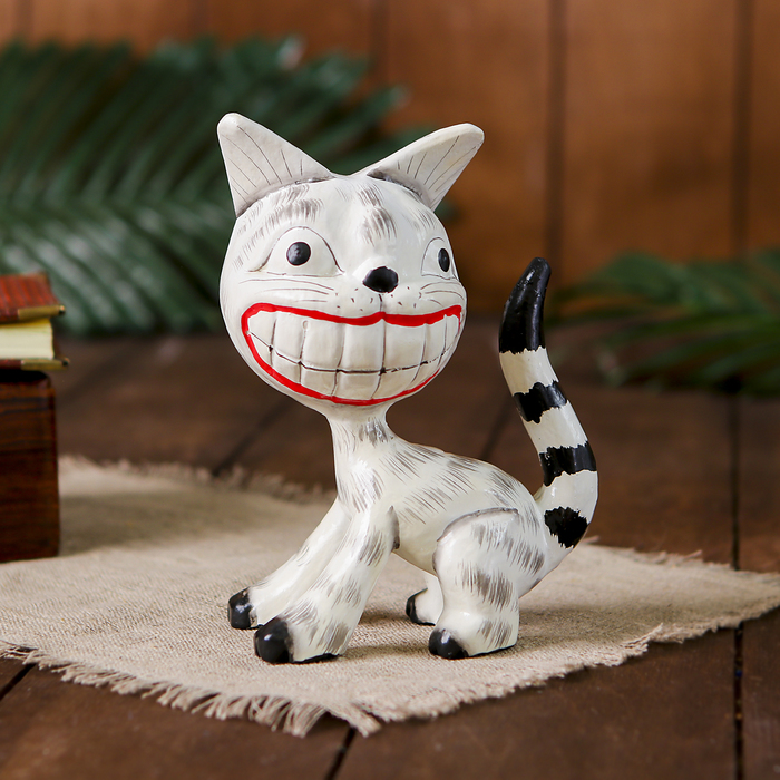 Сувенир дерево "Кот" 20 см