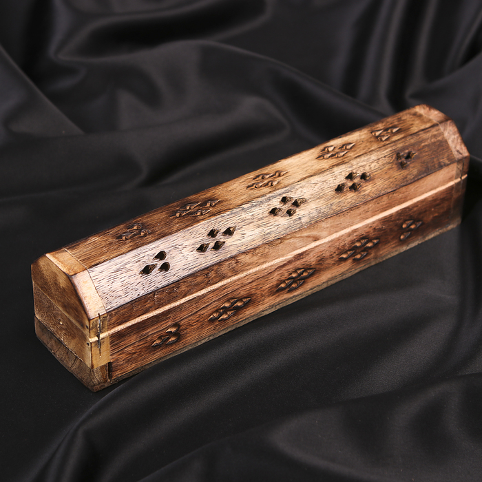 Подставка под благовония "Пенал" дерево 25х6х6 см