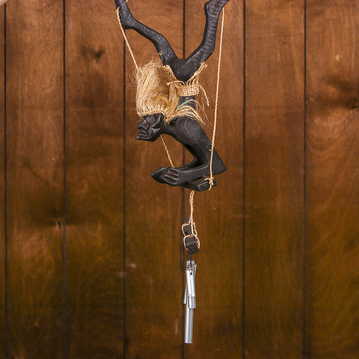 Музыка ветра "Асмат на качелях" 40 см