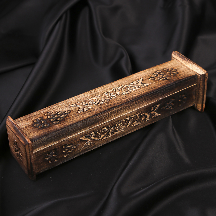 Подставка под благовония "Башня" дерево 30 см