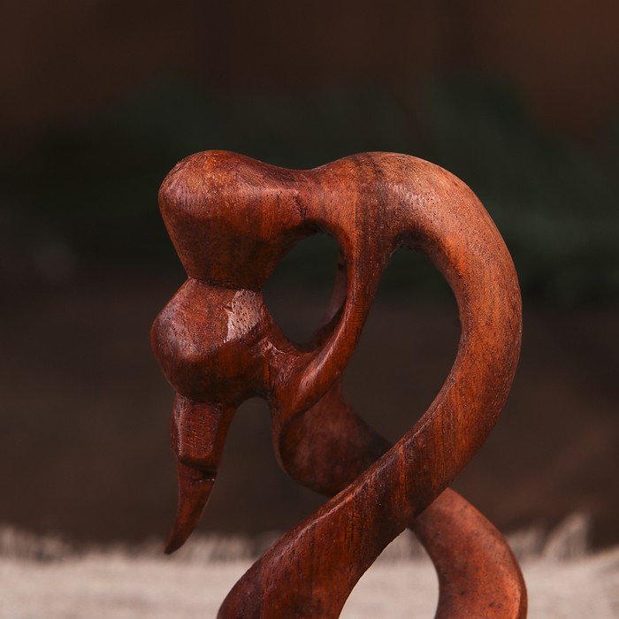 Абстракция "Любовь" дерево 10 см