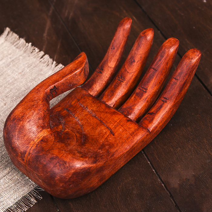 Сувенир "Визитница" дерево 21 см