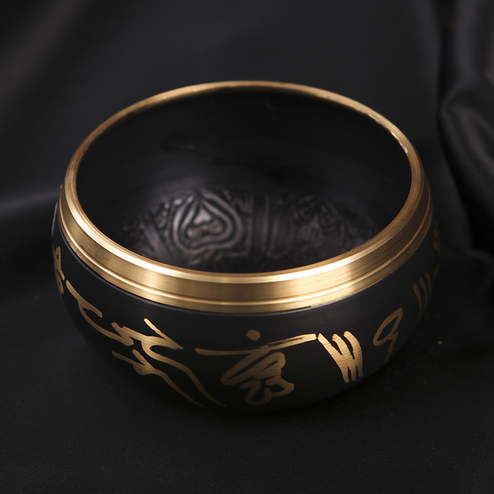 Поющая чаша "Счастье"  201-400гр металл