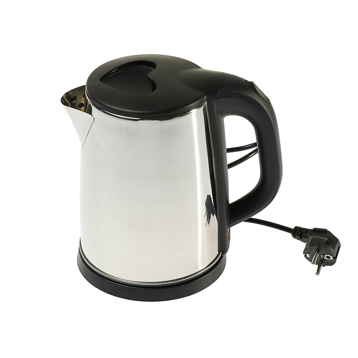 Чайник электрический GELBERK GL-320, 1500 Вт, 2 л, серебристый