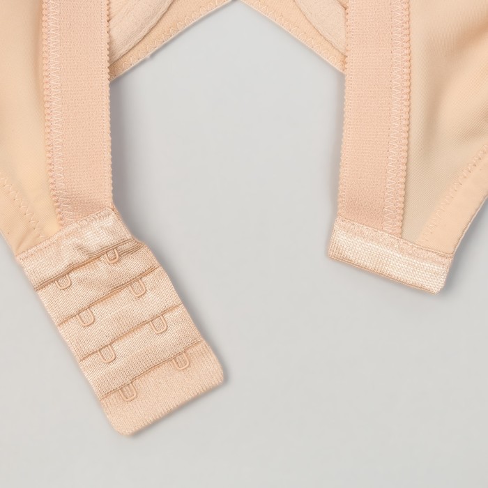 Бюстгальтер женский, цвет нюд, размер 90D