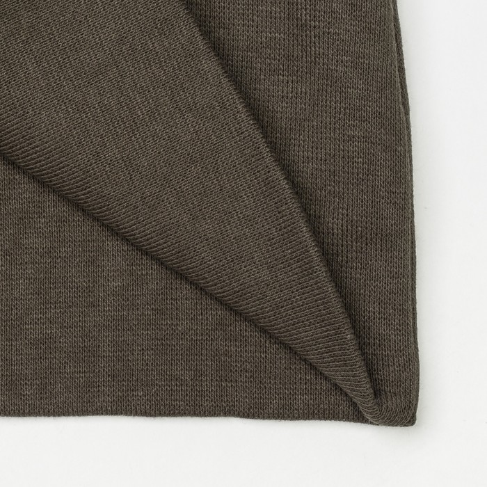 Двухслойная шапка со звездой, хаки, р-р 46-50 см