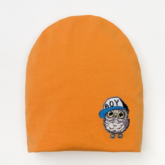 Шапка Boy, (НФ-00023119), горчица, р-р 54-58 см