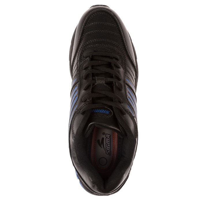 Кроссовки мужские Sigma арт. L18748J-1, цвет чёрный, синий, размер 43