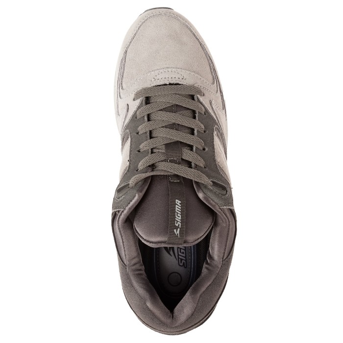 Кроссовки мужские Sigma арт. S18607KH, цвет тёмно-серый, светло-серый, размер 41