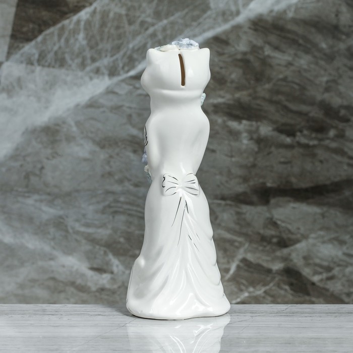 Копилка "Барышня", малая, лепка