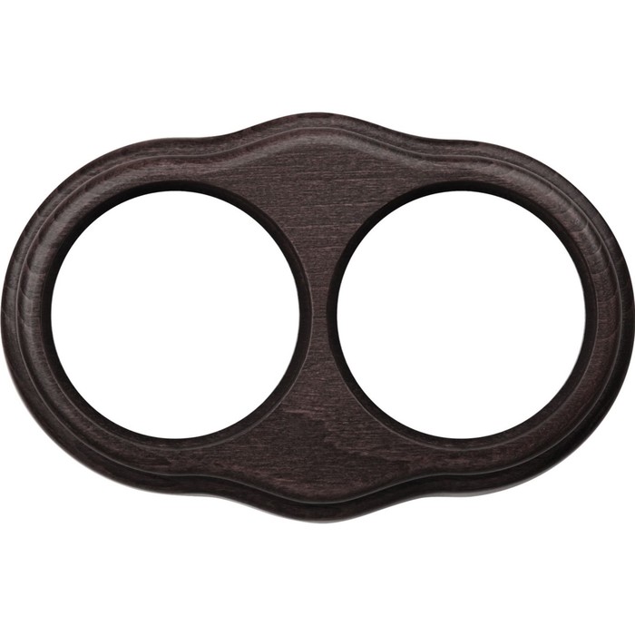 Рамка на 2 поста WL20-frame-02, цвет венге