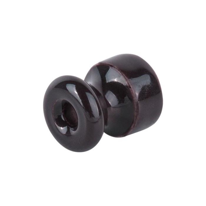 Изолятор 10 шт. WL18-17-01, цвет коричневый, ретро