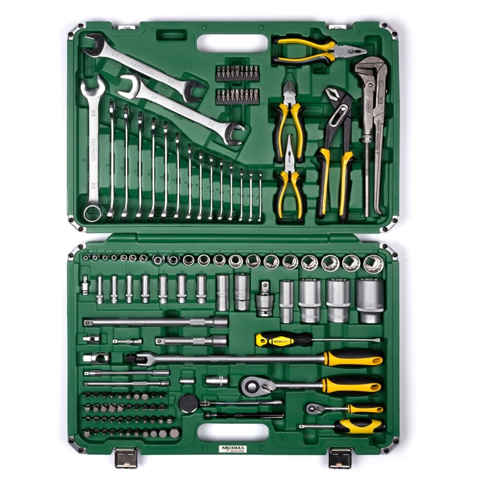 Набор инструмента "Арсенал Американец" 8086360, общефункциональный, 133 предмета, кейс