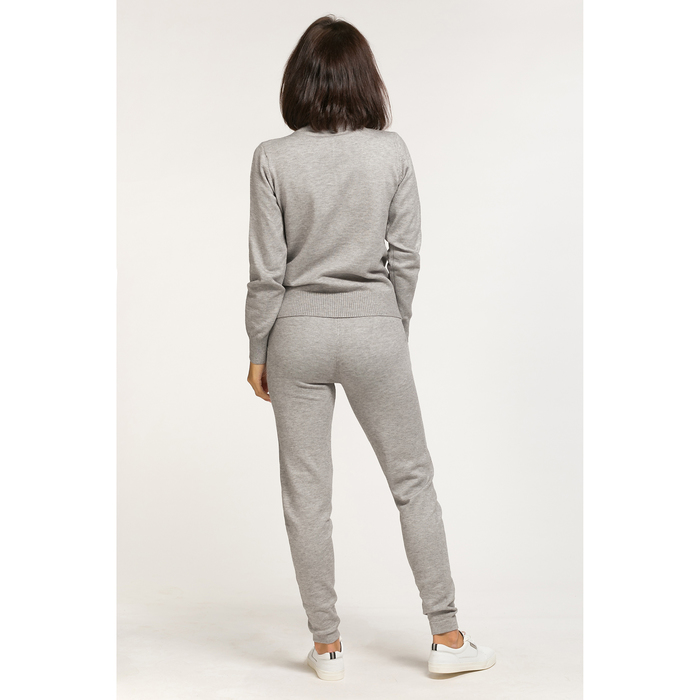 Костюм женский трикотажный MINAKU "Классика", размер универсальный, цвет серый