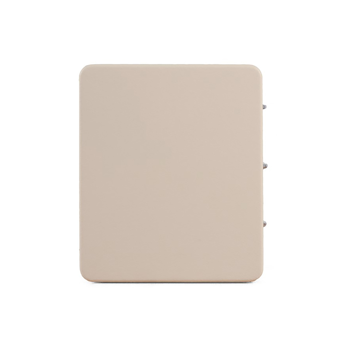 Тумба «Алеро», 3 ящика, 41 × 43,5 × 51,5 см, экокожа, цвет бежевый