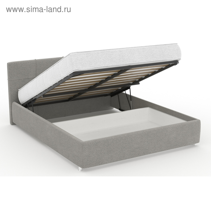 

Кровать «Птичье гнездо» с ПМ, 1600×2000, ортопедическое основание, рогожка, цвет bravo 25