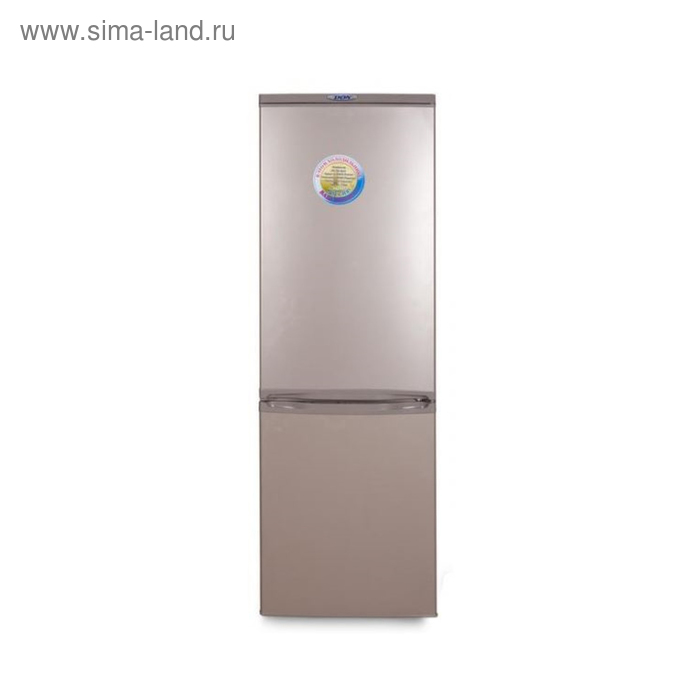 Холодильник DON R-297 МI, двухкамерный, класс А+, 365 л, металлик искристый холодильник don r 297 ng двухкамерный класс а 365 л нерж сталь