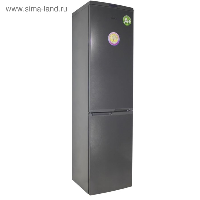 Холодильник DON R-299 G, двухкамерный, класс А+, 399 л, цвет графит холодильник don r 407 g однокамерный класс а 148 л цвет графит зеркальный