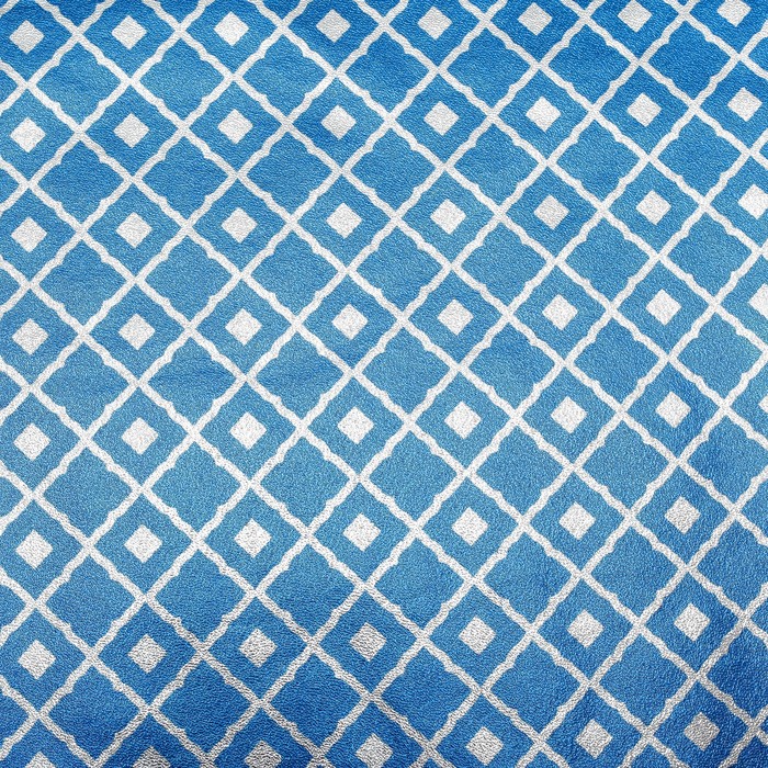 Плёнка с металлизированная "Ромбы", цвет фиолетовый, 50 х 70 см