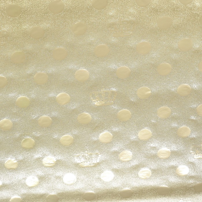 Плёнка с металлизированная "Короны", цвет золотой, 50 х 70 см