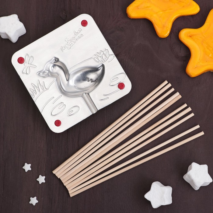 Набор "Уточка" для приготовления леденцов и мармелада, цвет МИКС