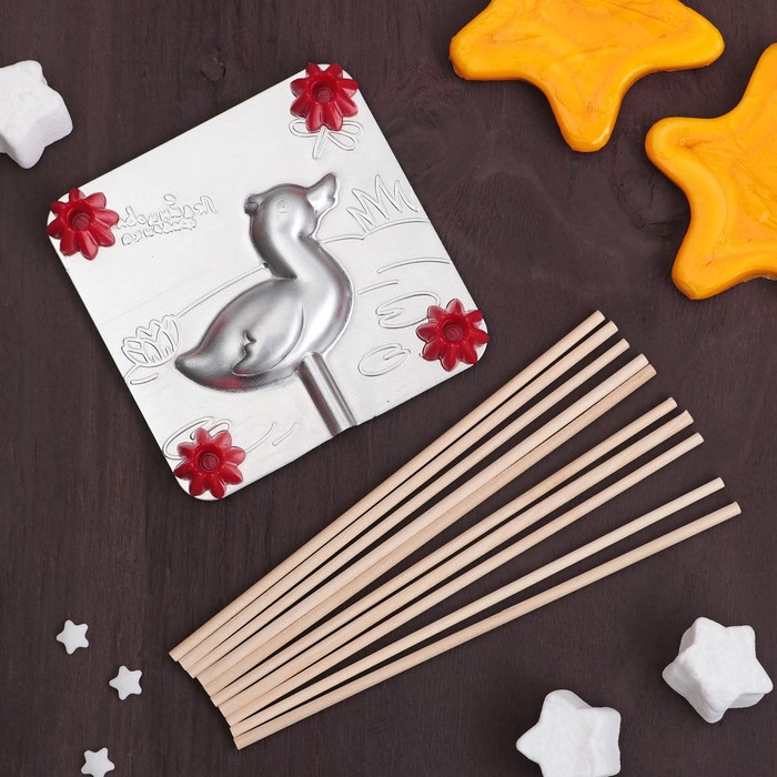 Набор "Уточка" для приготовления леденцов и мармелада, цвет МИКС