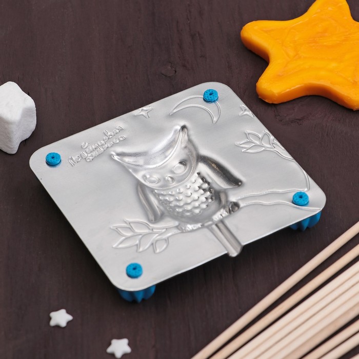 Набор "Сова" для приготовления леденцов и мармелада, цвет МИКС