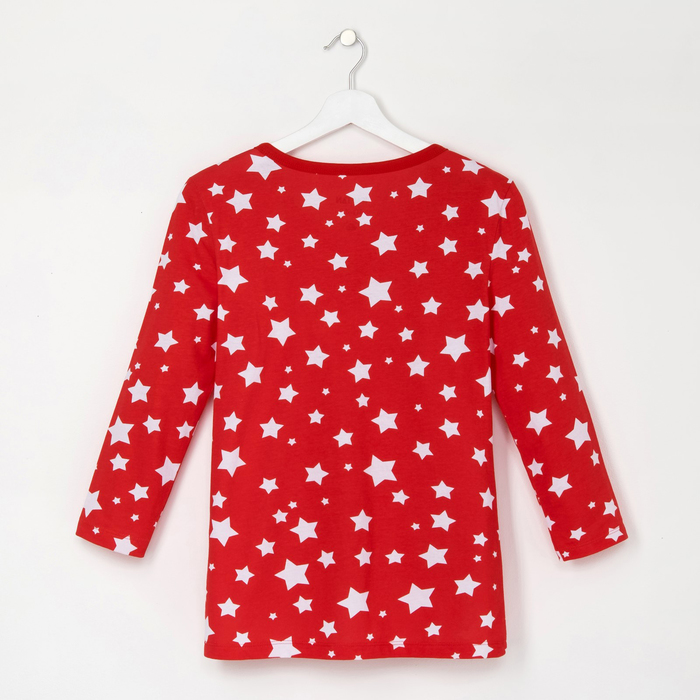 Джемпер женский KAFTAN "Christmas" красн., р-р 44-46, 100% хл