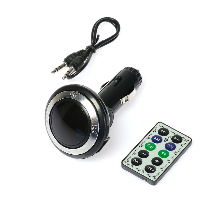 FM - трансмиттер TORSO, 12 В, 2 USB/Mp3/WMA/AUX/MicroSD