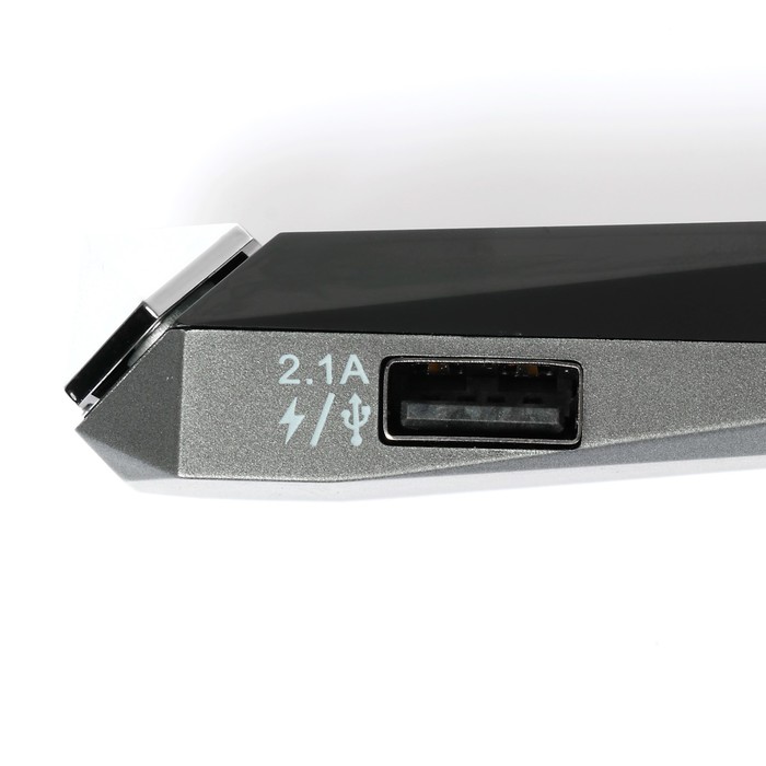 FM - трансмиттер, MP3/WMA/Bluetooth/USB/MicroSD, черный, FH-27