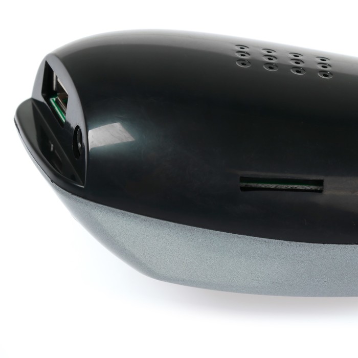 FM - трансмиттер, MP3/WMA/Bluetooth/USB/AUX/MicroSD, черный, FH-32