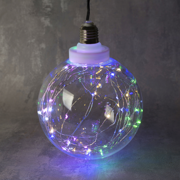 Фигура "Лампочка" 15 см, 50 LED-12V, адаптер в комплекте, МУЛЬТИ