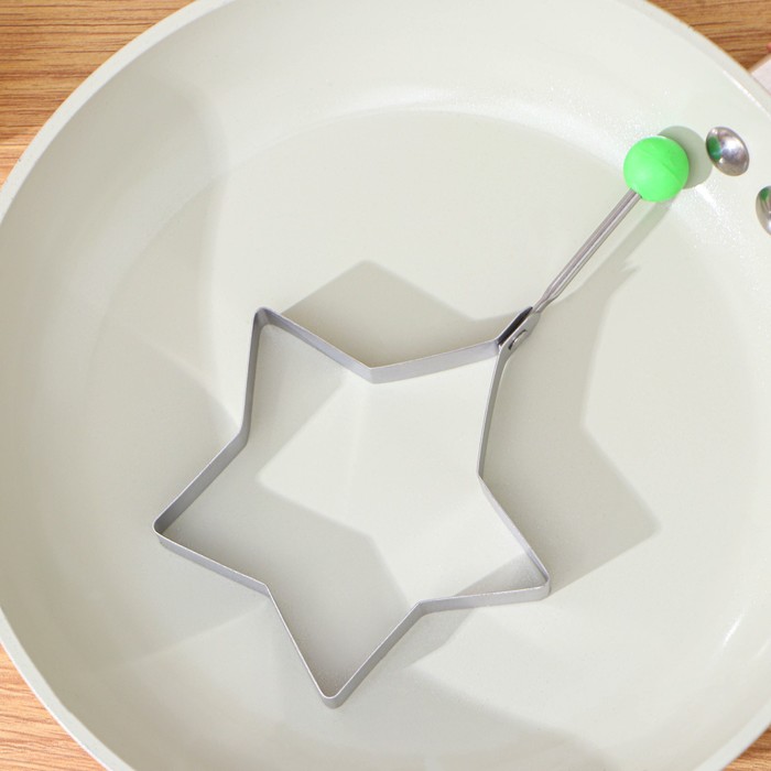 Форма для яичницы и оладьев "Звезда малая" 9х9х1,4 см