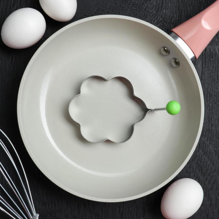 Форма для яичницы и оладьев "Цветок" 8,5 см