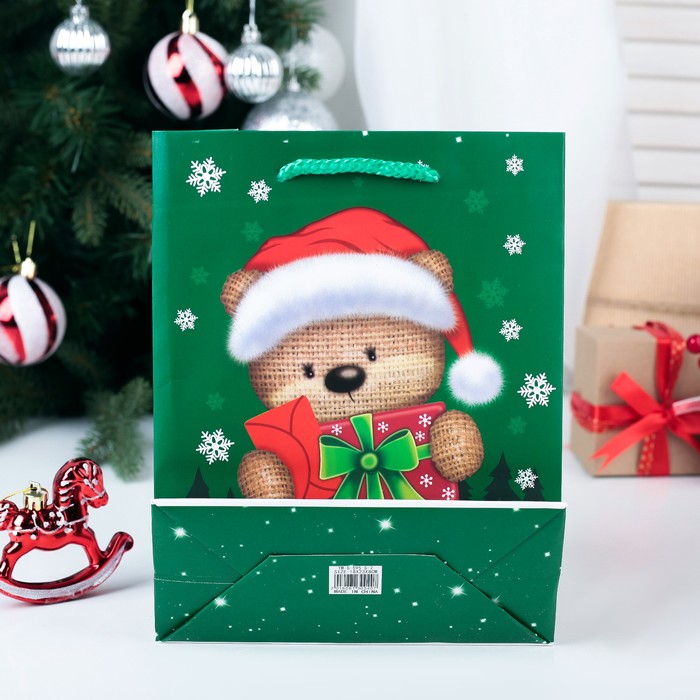 Пакет ламинированный, люкс, 18 х 23 х 8 см