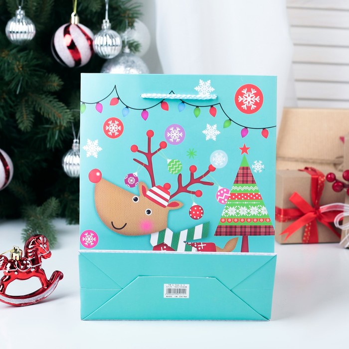 Пакет ламинированный, люкс, 18 х 23 х 8 см