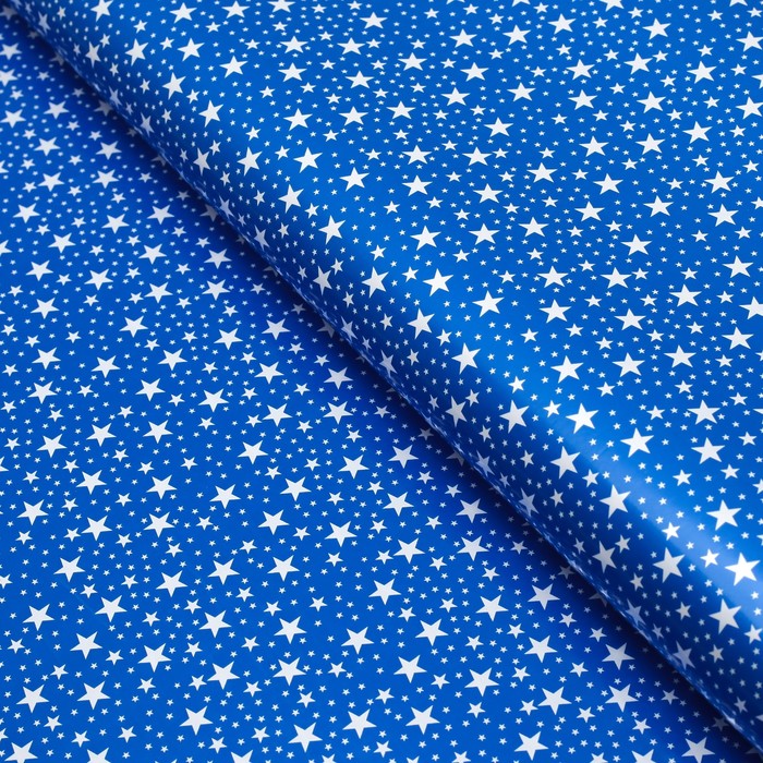 Пленка с рисунком "Звездное небо", синий, 50 х 70 см