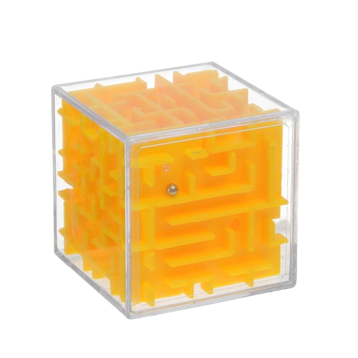 Головоломка "Лабиринт", цвет жёлтый