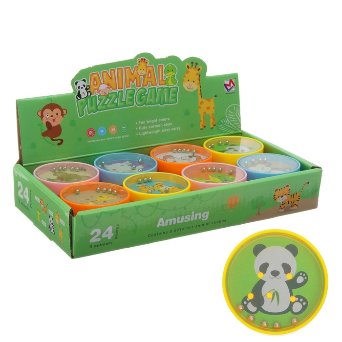 Головоломка "Звери", виды МИКС