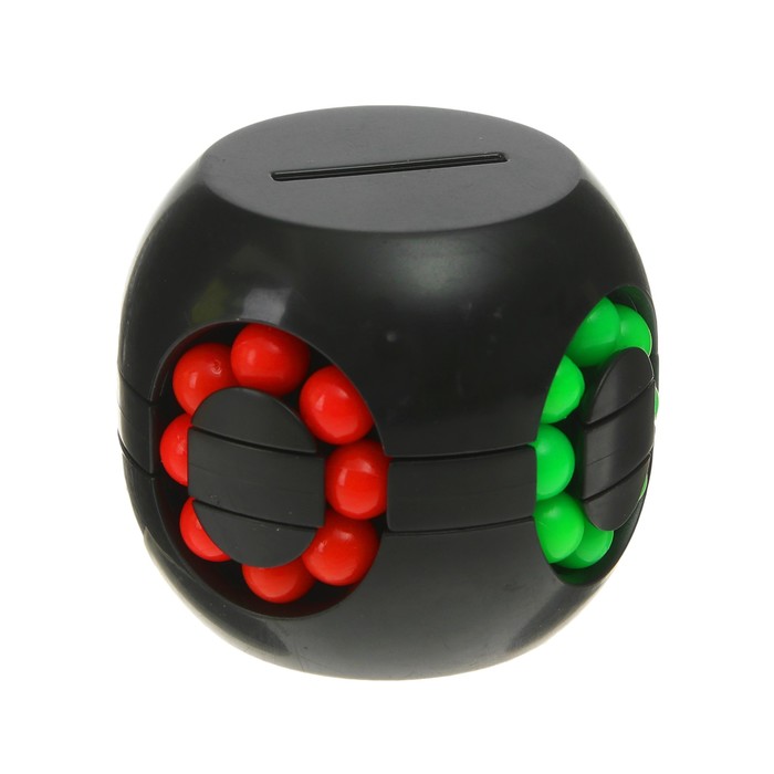 Головоломка "Шарики" с копилкой, цвет чёрный