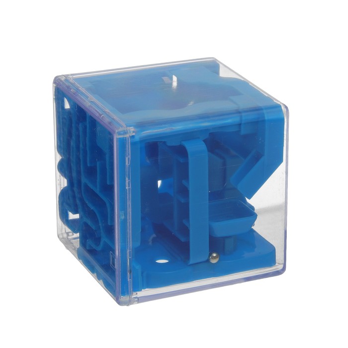 Головоломка "Лабиринт" сложный, цвет синий